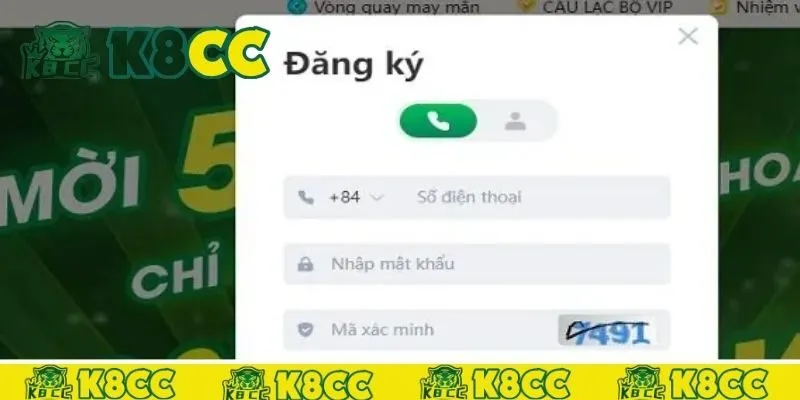 Quy trình tạo account tạo K8cc chuẩn