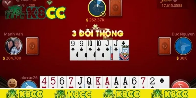 Quy định xếp tổ hợp bài trong Tiến lên miền Nam